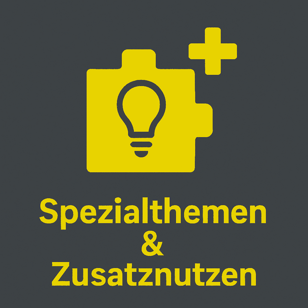 Special topics and additional benefits