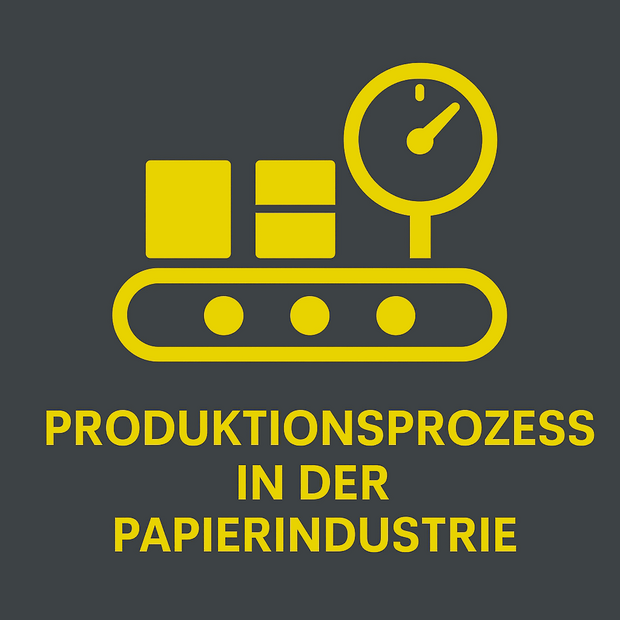 Production processes in the paper industry