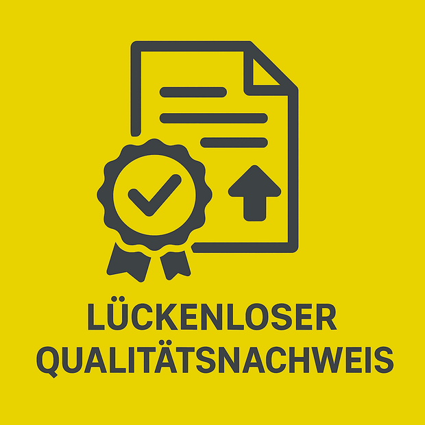 Seamless proof of quality