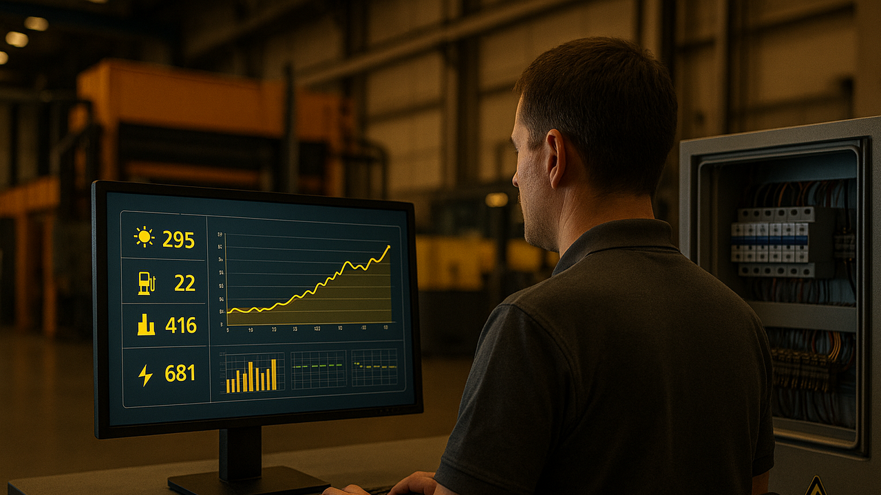 Head graphic energy management