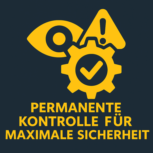 Permanent control for maximum safety Secondary