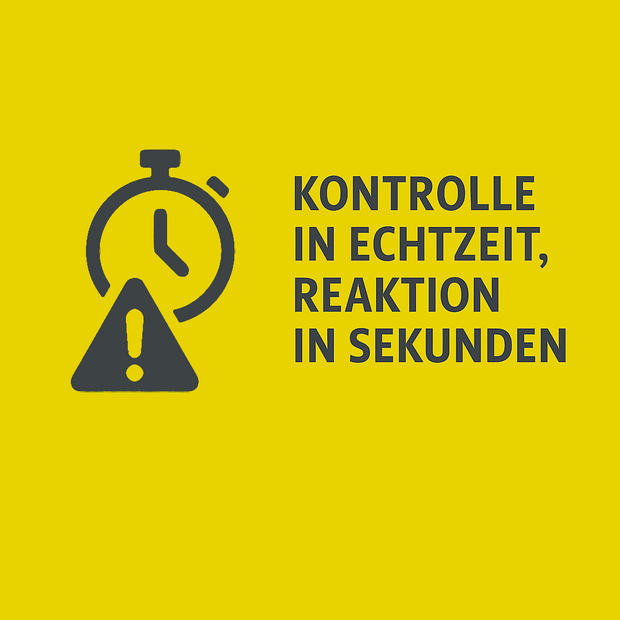 Control In real time Reaction In seconds
