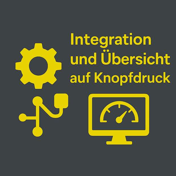 Integration and overview at the touch of a button