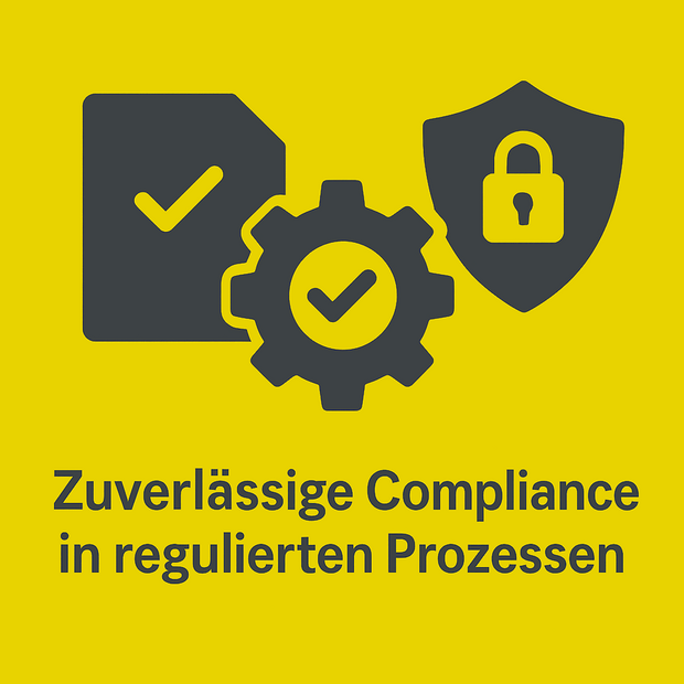 Reliable compliance in regulated processes