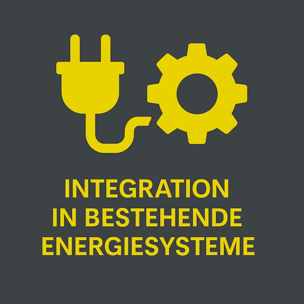 Integration into existing energy systems